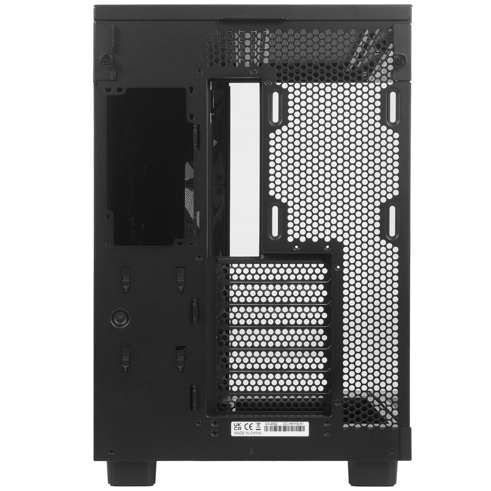 Корпус без блока питания/ Case NZXT H6 Flow RGB (2023), Midi-Tower, TG, 3x120mm RGB, 2xUSB-A 3.2 + 1