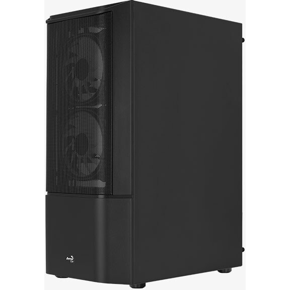 Компьютерный корпус Aerocool  / Formula Splinter Duo-G-BK-v1 черный без БП mATX 2x120mm 2xUSB3.0 aud