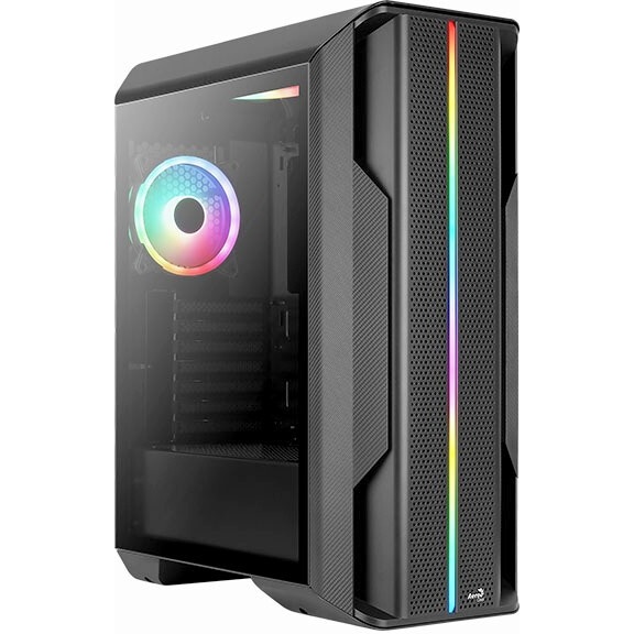 Компьютерный корпус Aerocool  / Formula Splinter Duo-G-BK-v1 черный без БП mATX 2x120mm 2xUSB3.0 aud