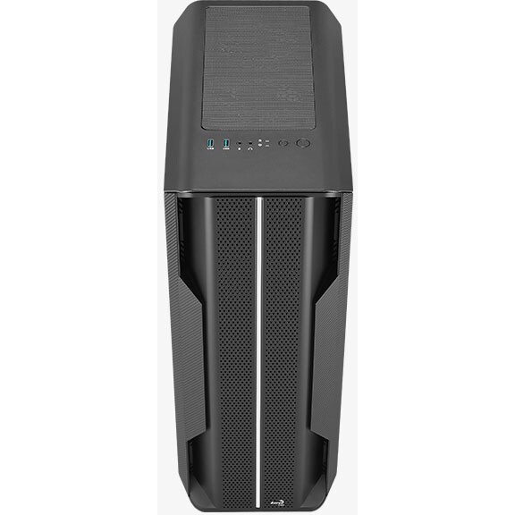 Компьютерный корпус Aerocool  / Formula Splinter Duo-G-BK-v1 черный без БП mATX 2x120mm 2xUSB3.0 aud