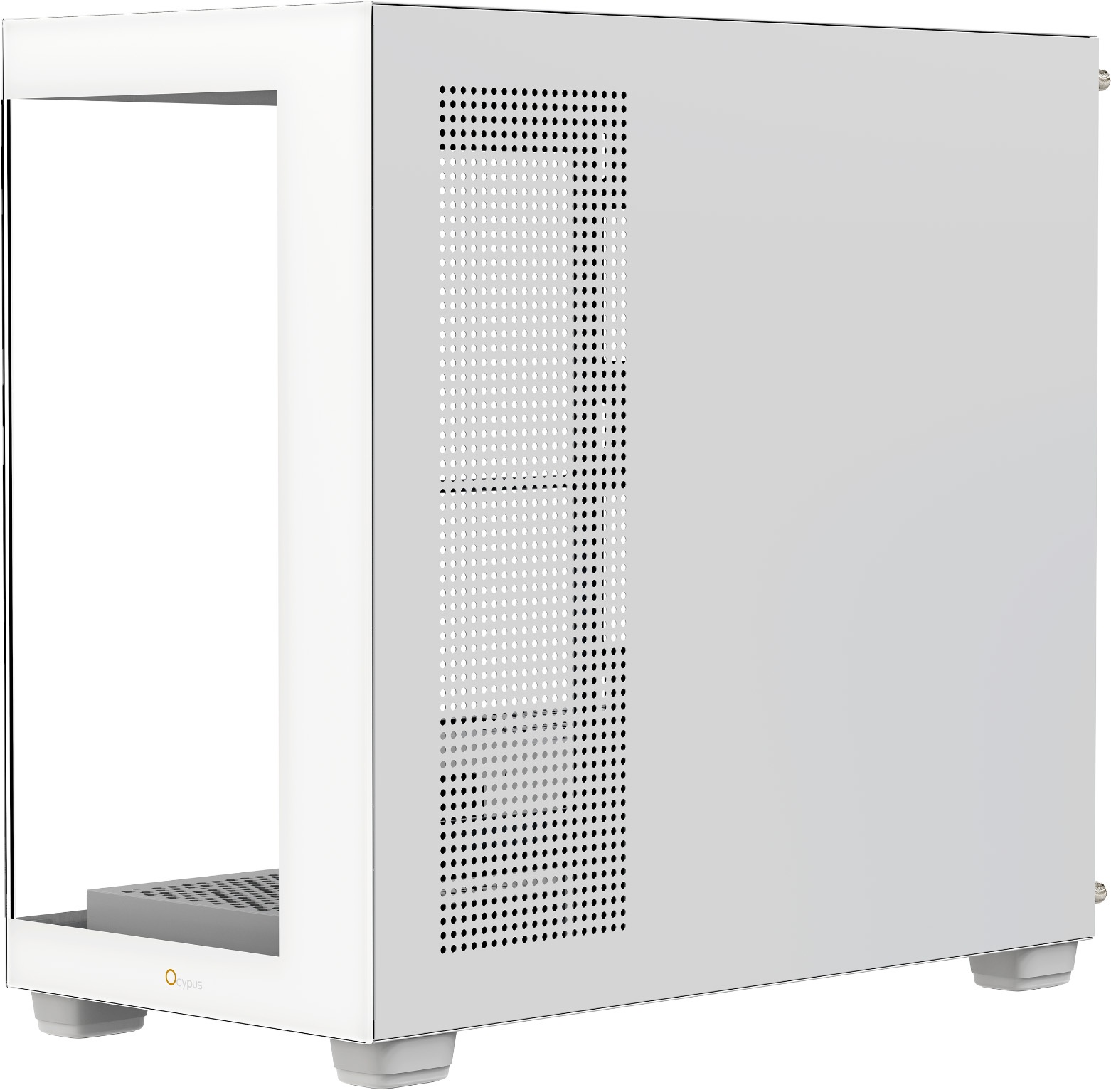 Корпус для ПК Case Ocypus Gamma C52 WH mATX / win / white / no PSU / Tempered Glass