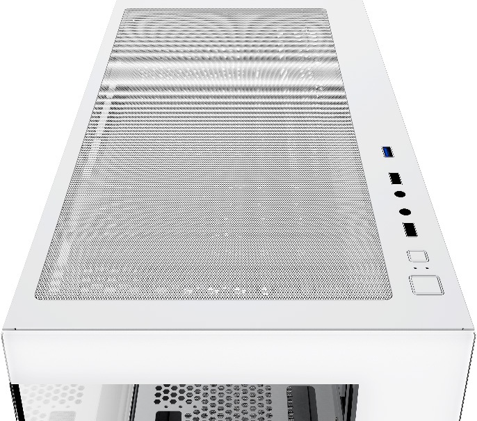 Корпус для ПК Case Ocypus Gamma C52 WH mATX / win / white / no PSU / Tempered Glass