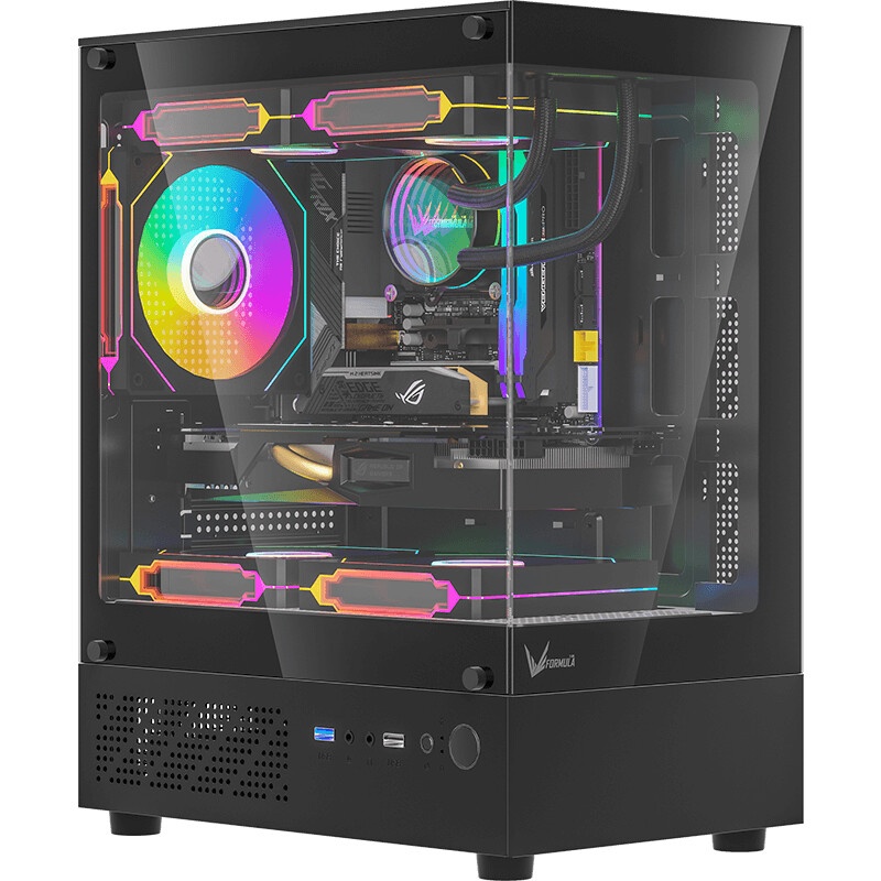 Корпус Accord ACC-350-02B черный без БП mATX 1x120mm 1xUSB2.0 1xUSB3.0 1xUSB3.1 audio