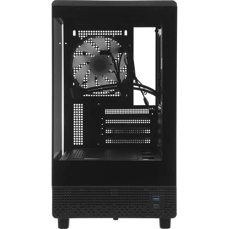 Корпус Accord ACC-350-02B черный без БП mATX 1x120mm 1xUSB2.0 1xUSB3.0 1xUSB3.1 audio