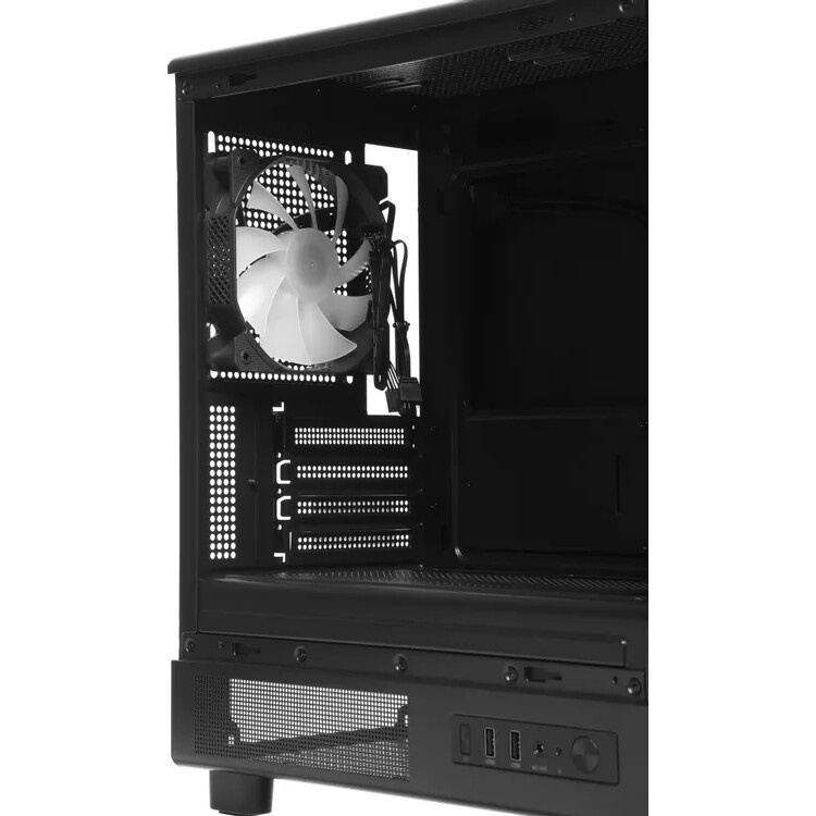 Корпус Accord ACC-350-02B черный без БП mATX 1x120mm 1xUSB2.0 1xUSB3.0 1xUSB3.1 audio