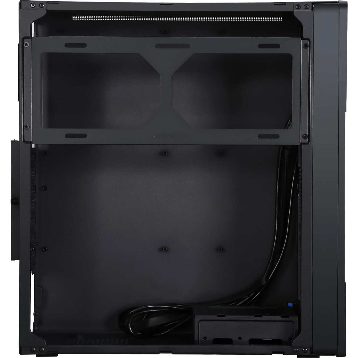 Корпус без блока питания Foxline FL-301, ATX, 4xUSB2.0, HDA, w/o FAN, w/o PSU, no PowerCord, w/DVD-R