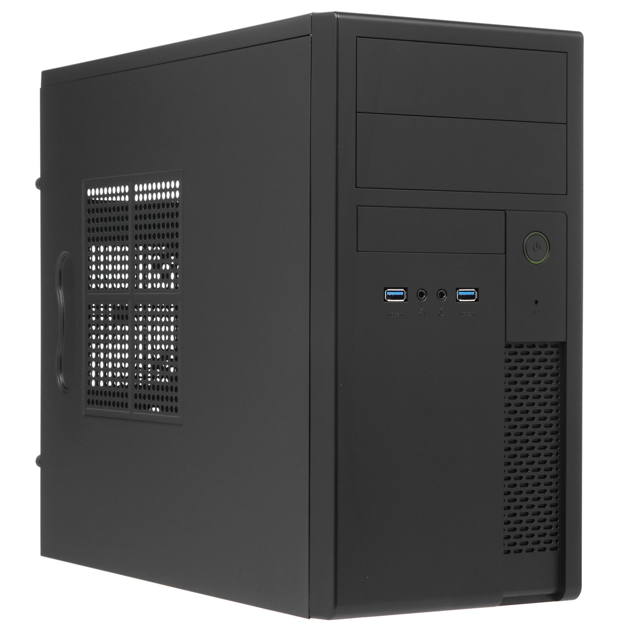 Компьютерный корпус CHIEFTEC MESH XT-01B-OP без БП, черный, mATX
