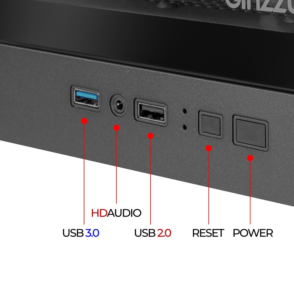 Компьютерный корпус Ginzzu CL400