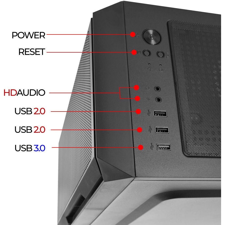 Компьютерный корпус Ginzzu CL400