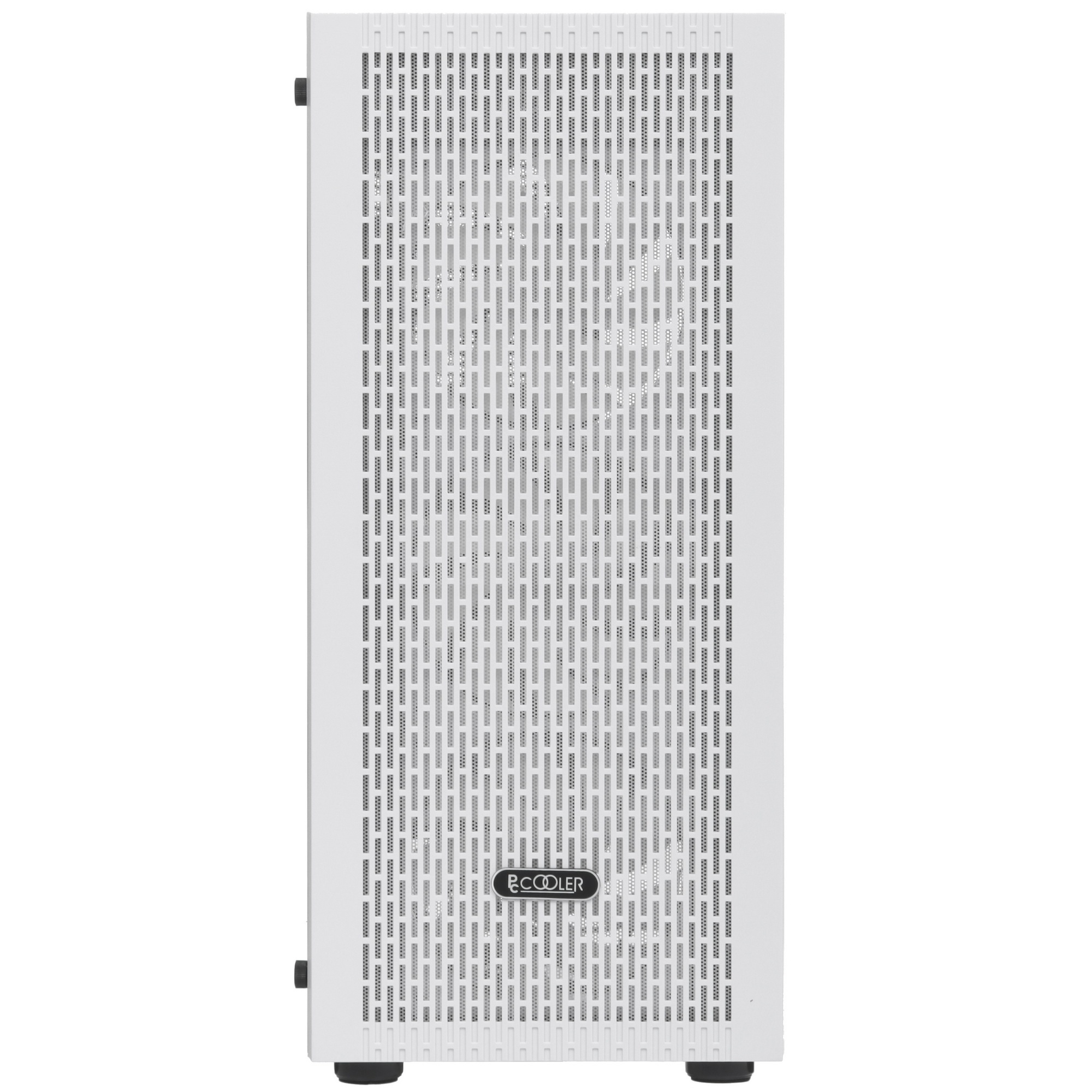 Корпус без блока питания PCCOOLER MA100 MESH WH, Mesh Mid Tower, White, TG, 0.4 SPCC, 3x120mm ARGB A
