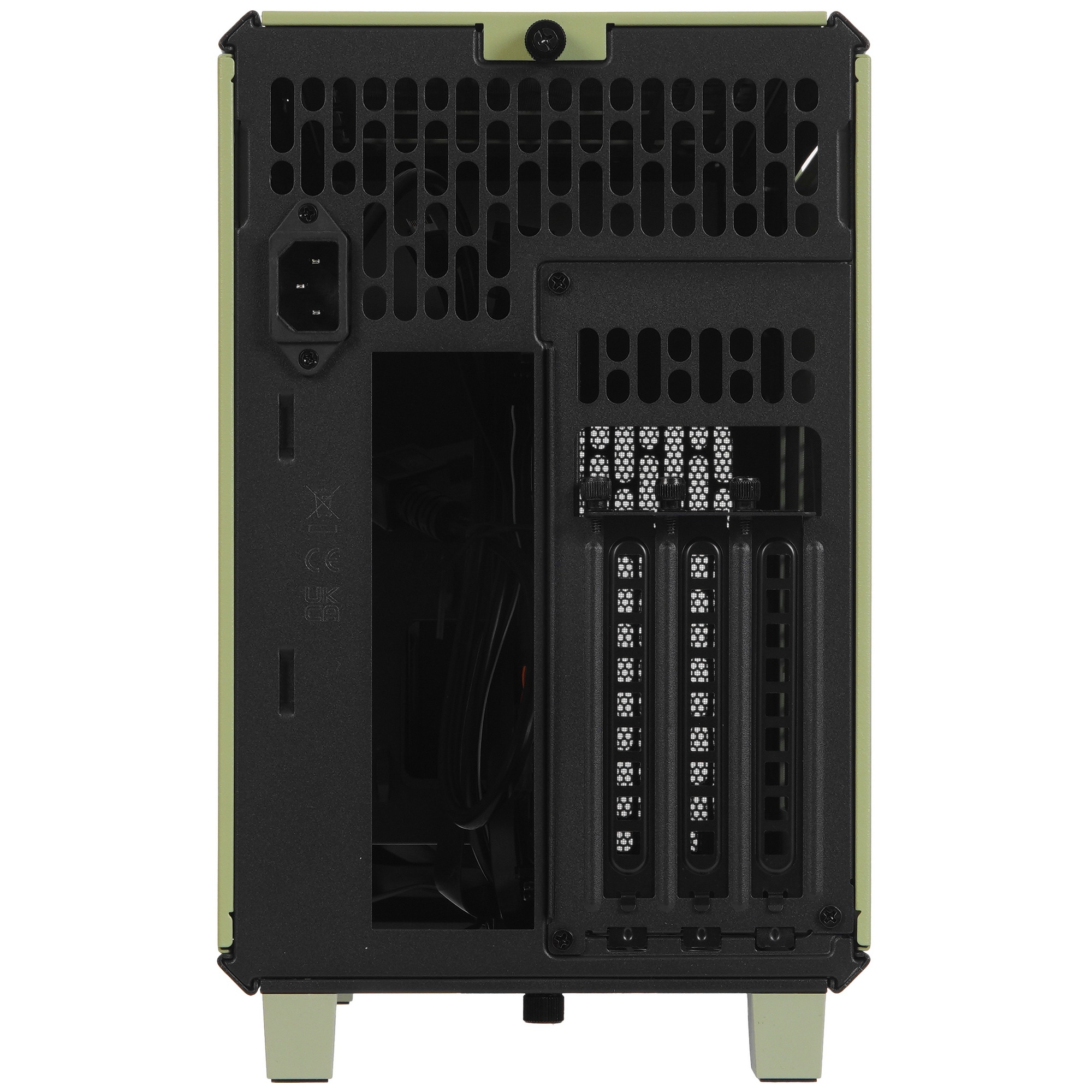 Корпус Thermaltake TR100,без БП, SFF, зеленый, 0, 8x140mm 2x200mm