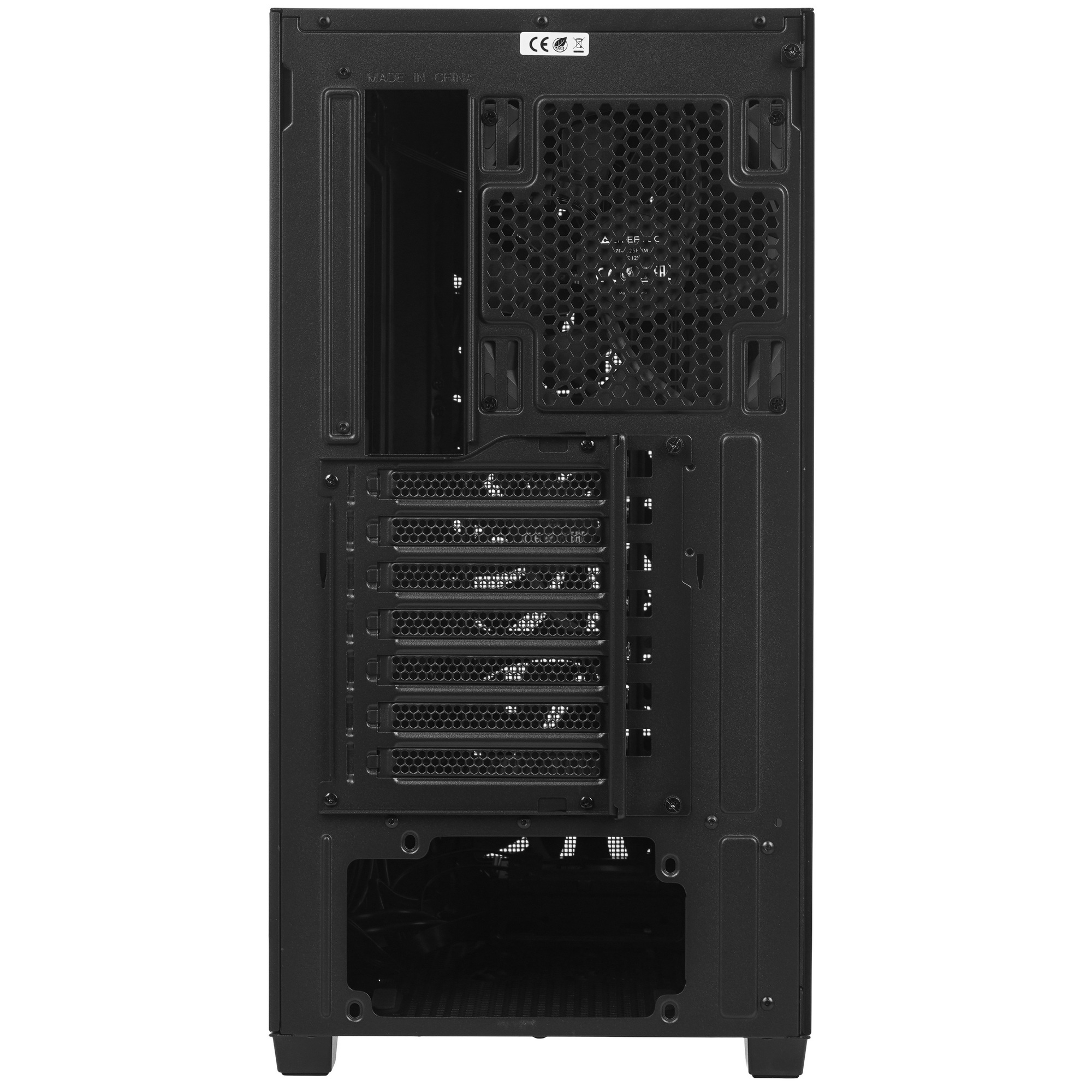 Компьютерный корпус Chieftec Night Hunter черный без БП ATX 4x140mm audio bott PSU