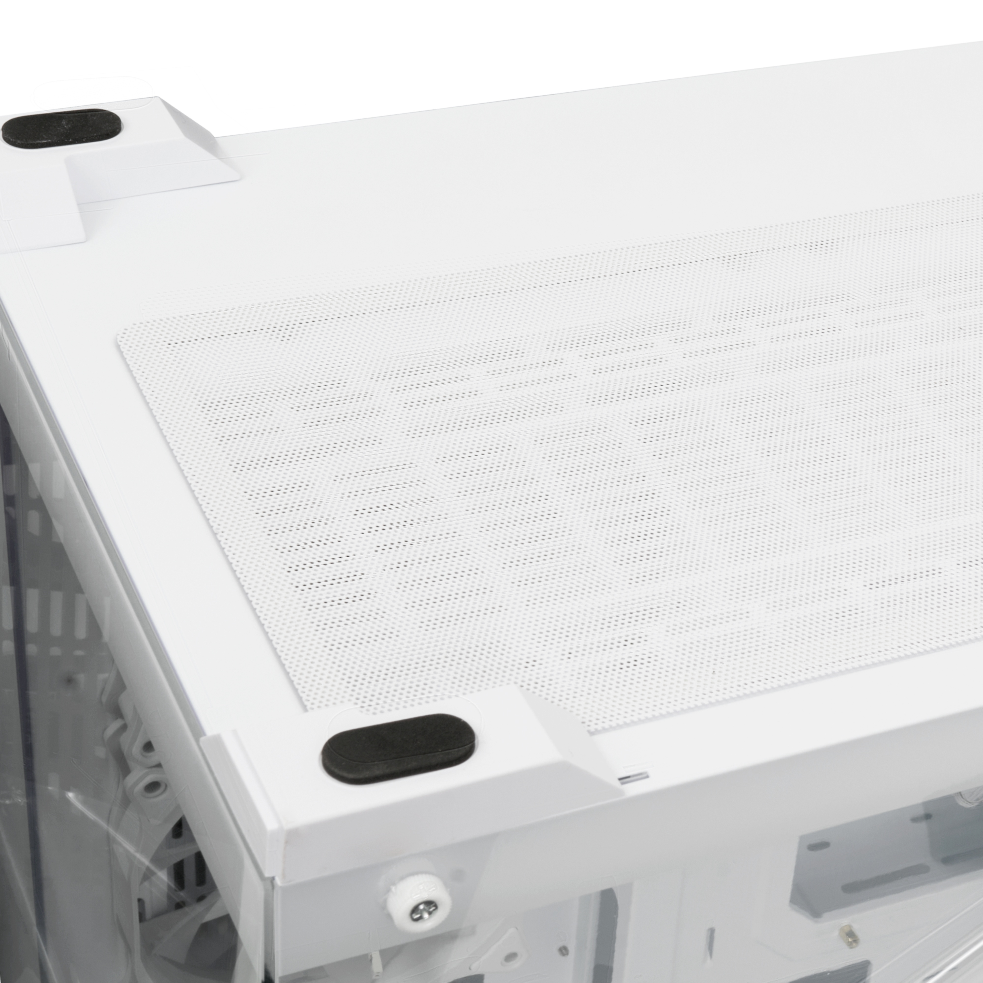 Компьютерный корпус  HSPD F330, Panoramic Mini-tower, White, TG, 0.5 SPCC, 3x120mm ARGB mATX, mITX 1