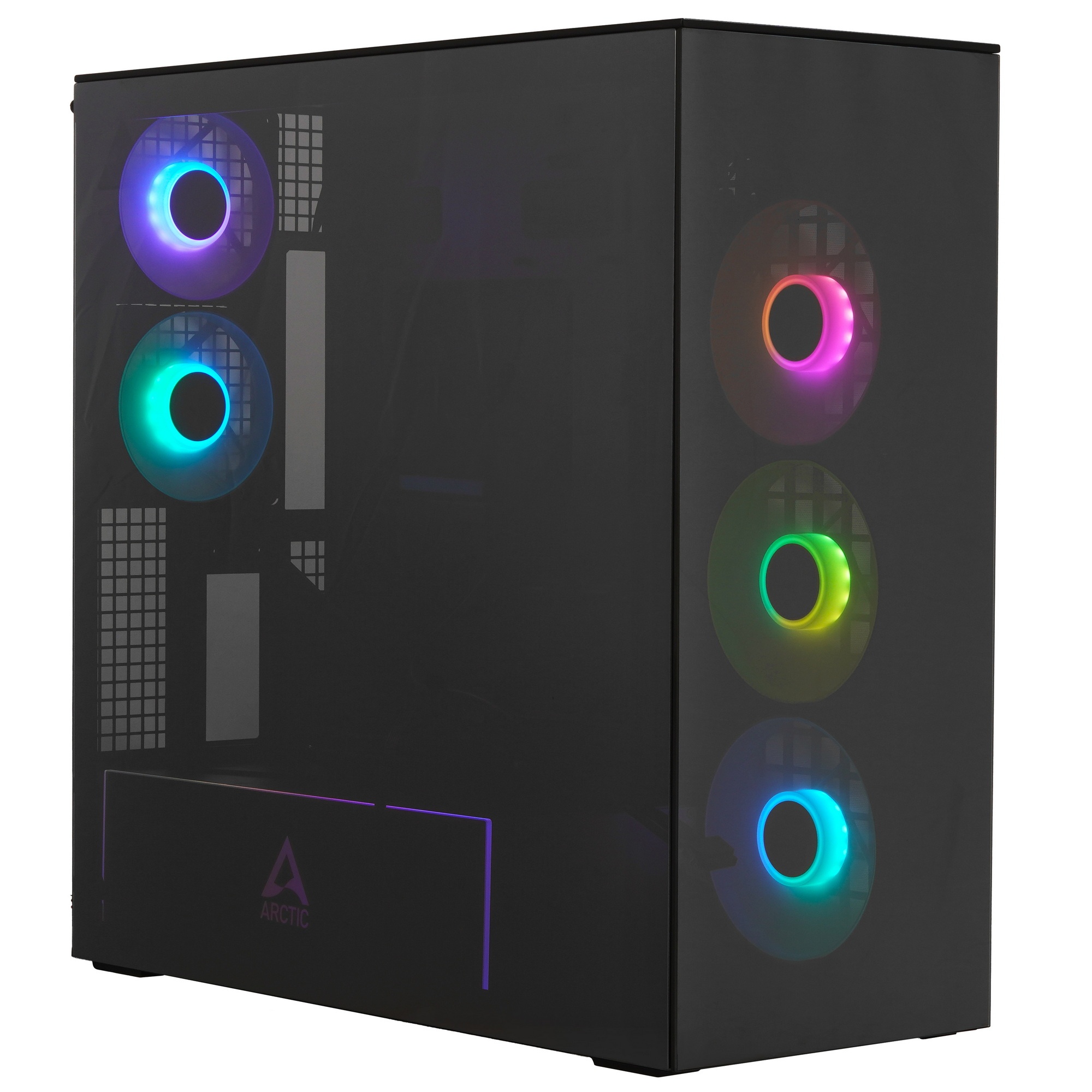 Компьютерный корпус Arctic Cooling ARCTIC Xtender VG (Mirror  Black) арт. ACPCC00019A
