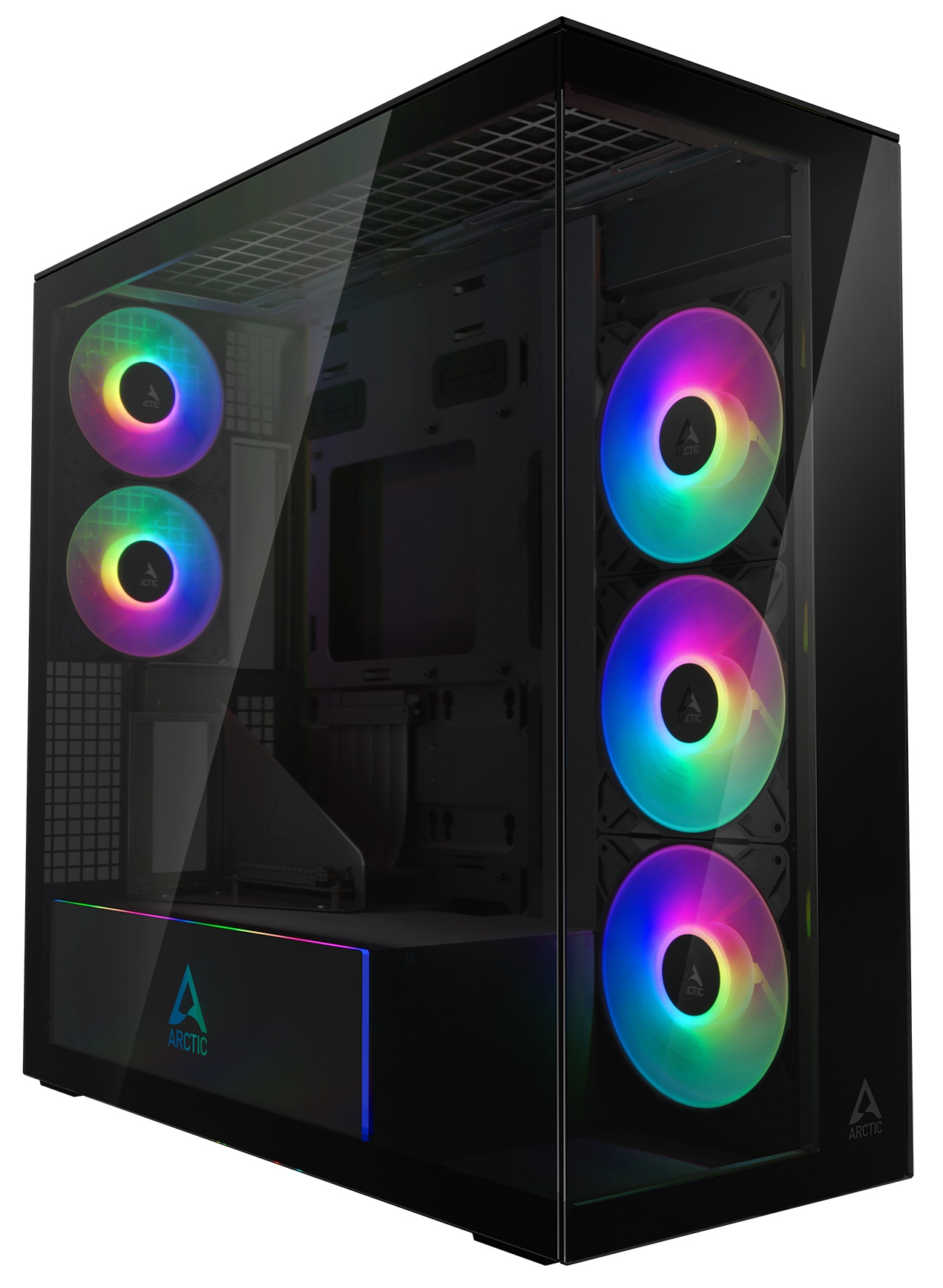 Компьютерный корпус Arctic Cooling ARCTIC Xtender VG (Mirror  Black) арт. ACPCC00019A