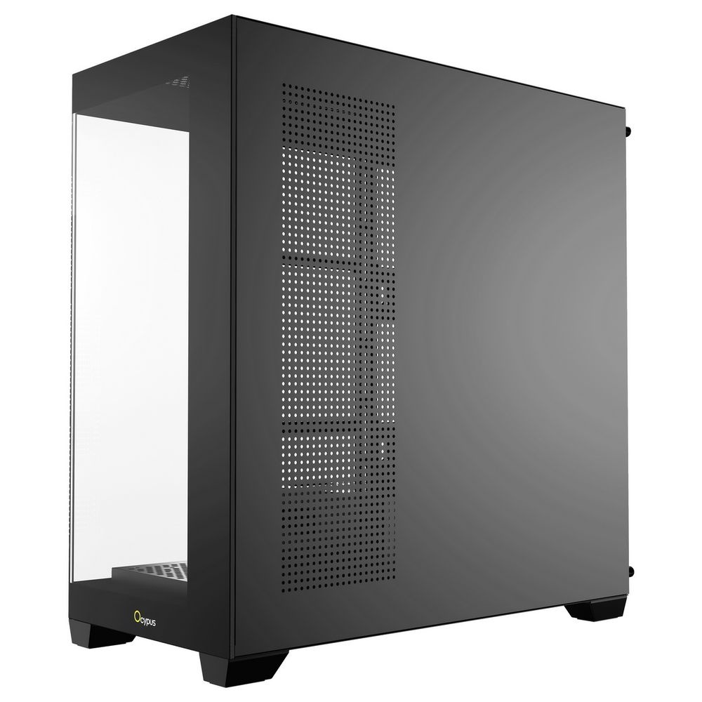 Корпус для ПК Case Ocypus Gamma C72 BK ATX / win / black / no PSU / Tempered Glass