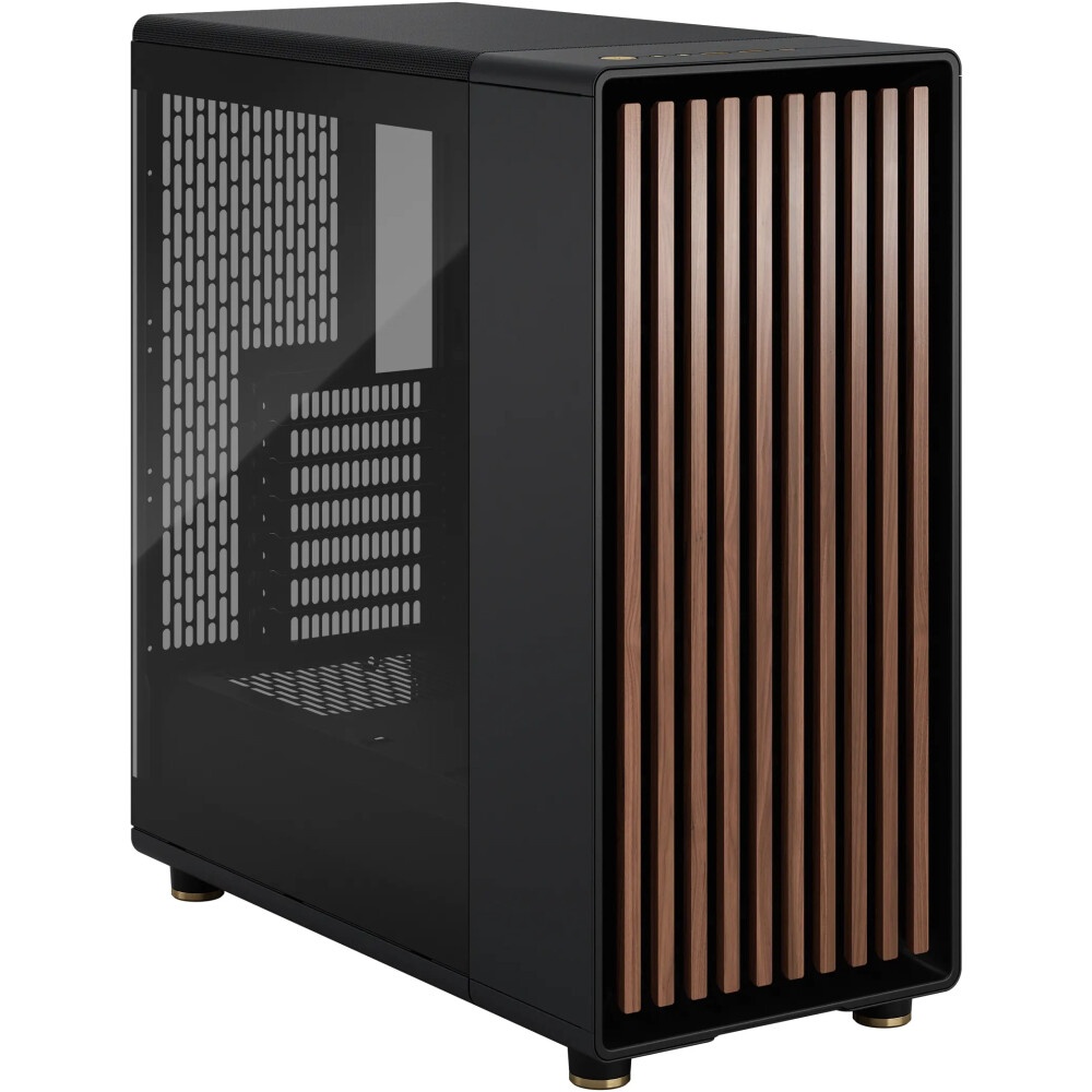 Корпус Azza Regis черный без БП ATX 4x120mm 2xUSB3.0 audio bott PSU