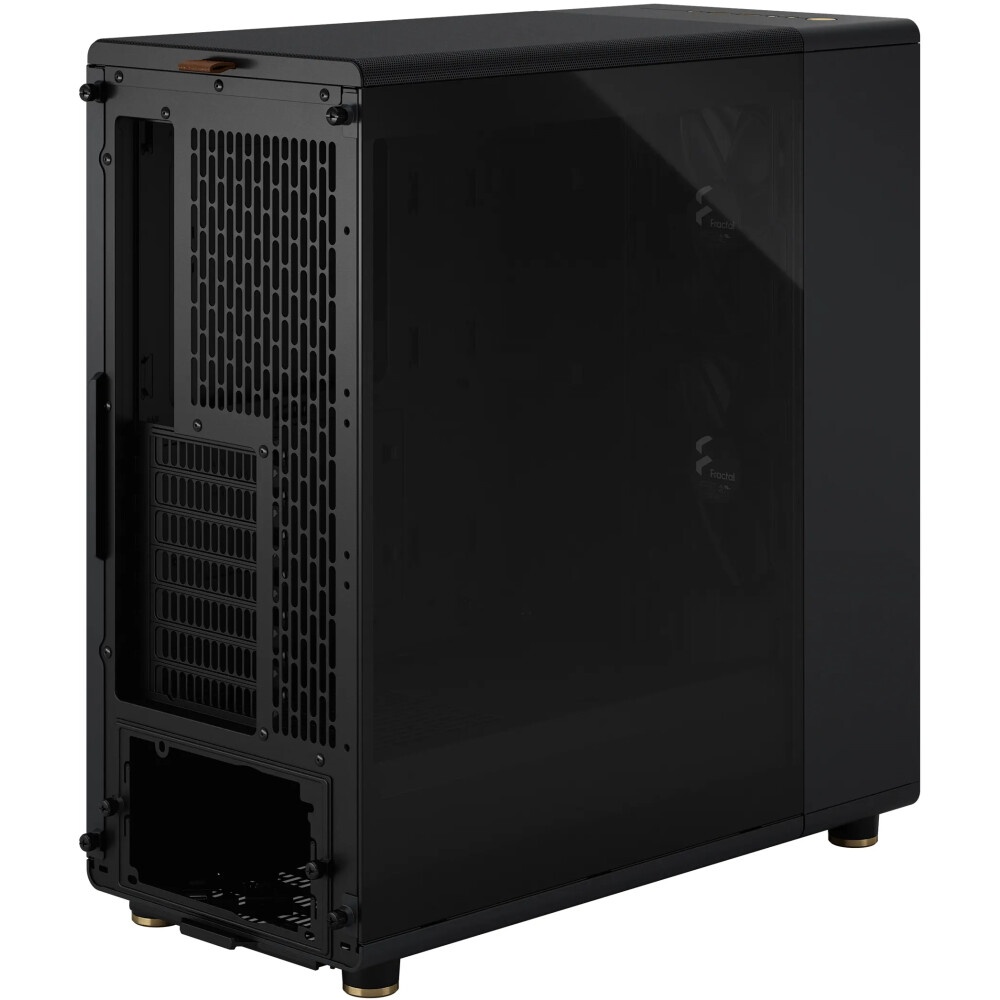 Корпус Azza Regis черный без БП ATX 4x120mm 2xUSB3.0 audio bott PSU