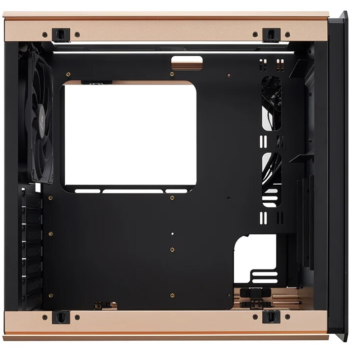 Корпус Azza Regis черный без БП ATX 4x120mm 2xUSB3.0 audio bott PSU