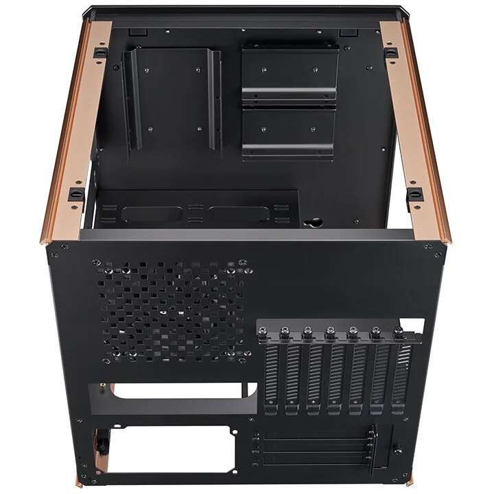 Корпус Azza Regis черный без БП ATX 4x120mm 2xUSB3.0 audio bott PSU