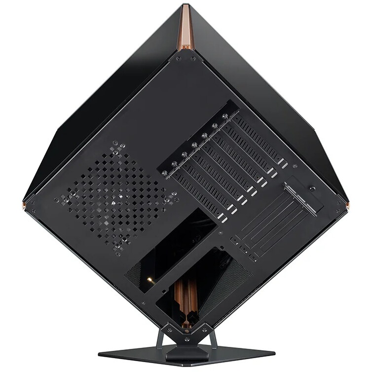 Корпус Azza Regis черный без БП ATX 4x120mm 2xUSB3.0 audio bott PSU