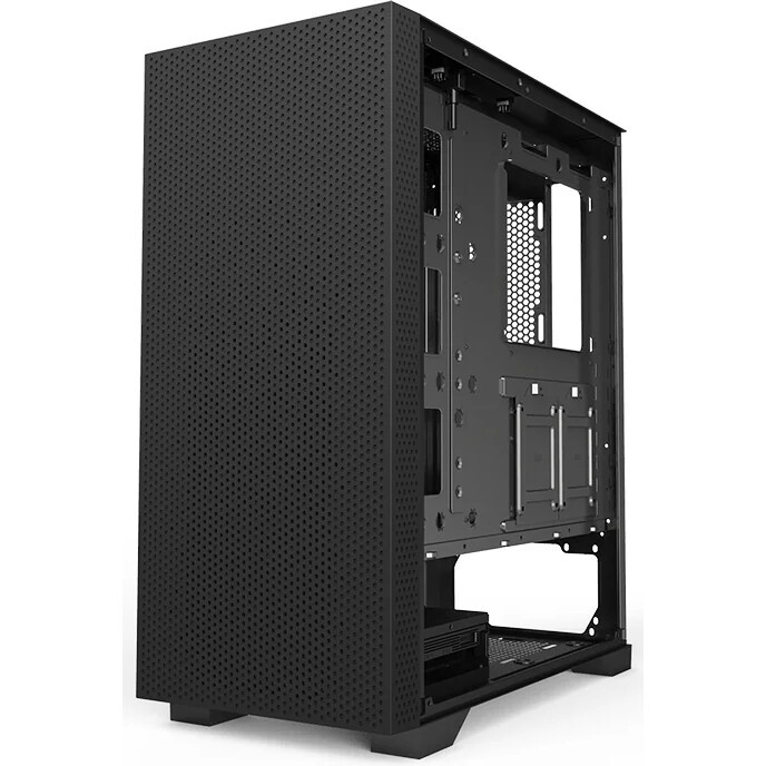 Корпус Azza Regis черный без БП ATX 4x120mm 2xUSB3.0 audio bott PSU