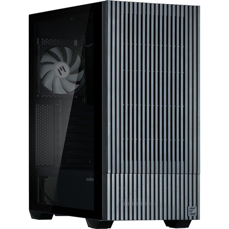 Корпус Azza Regis черный без БП ATX 4x120mm 2xUSB3.0 audio bott PSU