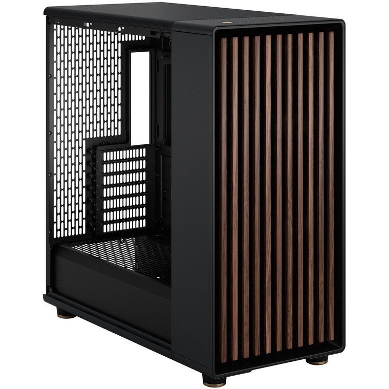 Корпус Azza Regis черный без БП ATX 4x120mm 2xUSB3.0 audio bott PSU