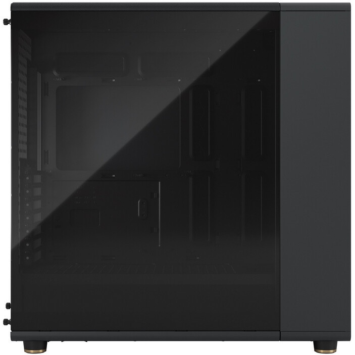 Корпус Azza Regis черный без БП ATX 4x120mm 2xUSB3.0 audio bott PSU