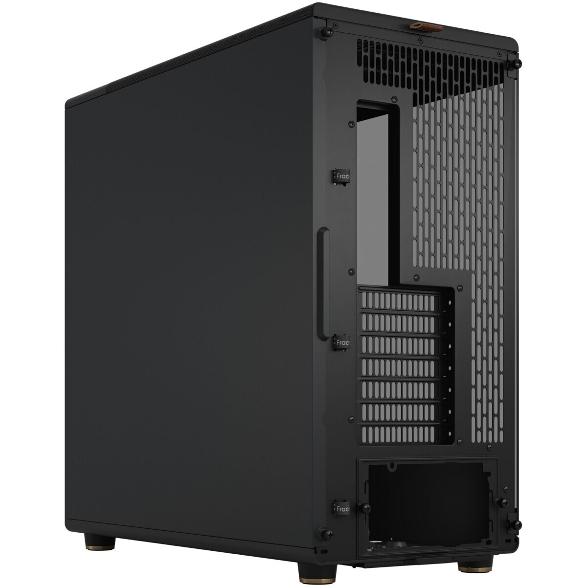 Корпус Azza Regis черный без БП ATX 4x120mm 2xUSB3.0 audio bott PSU