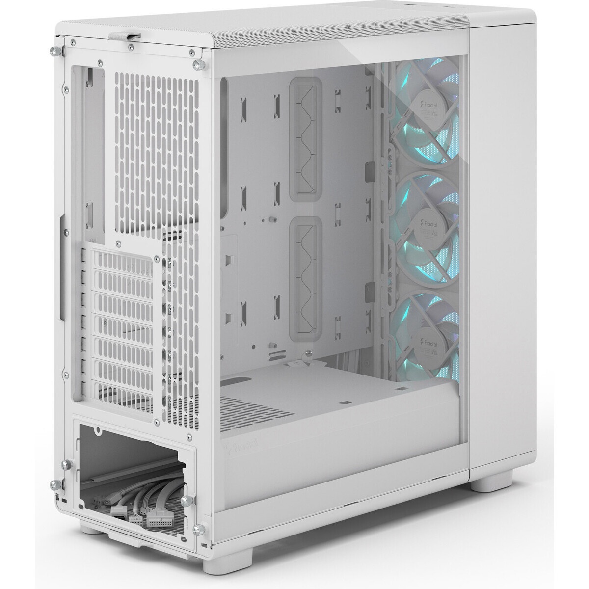 Корпус Azza Regis черный без БП ATX 4x120mm 2xUSB3.0 audio bott PSU