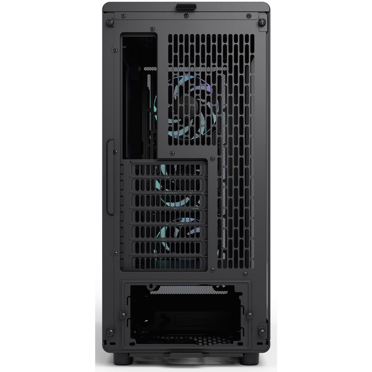 Корпус Azza Regis черный без БП ATX 4x120mm 2xUSB3.0 audio bott PSU