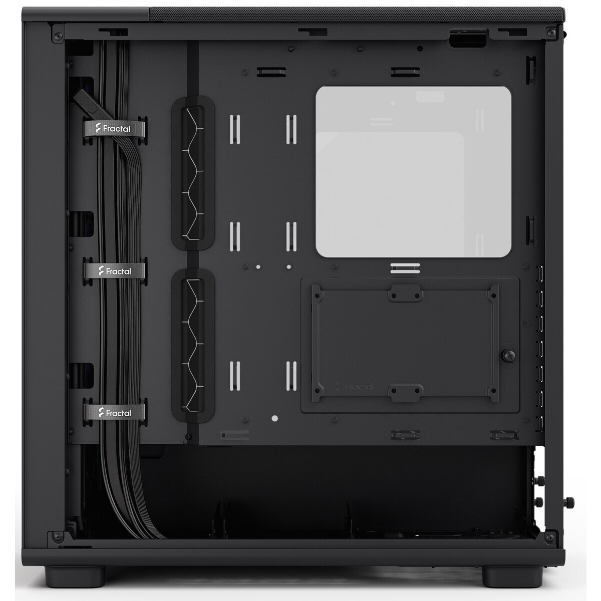 Корпус Azza Regis черный без БП ATX 4x120mm 2xUSB3.0 audio bott PSU