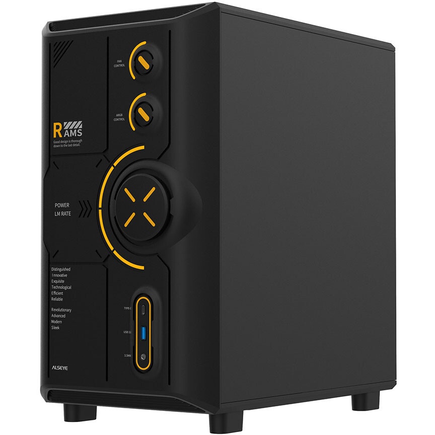 Корпус RAMS 1.0(Black)-Type C