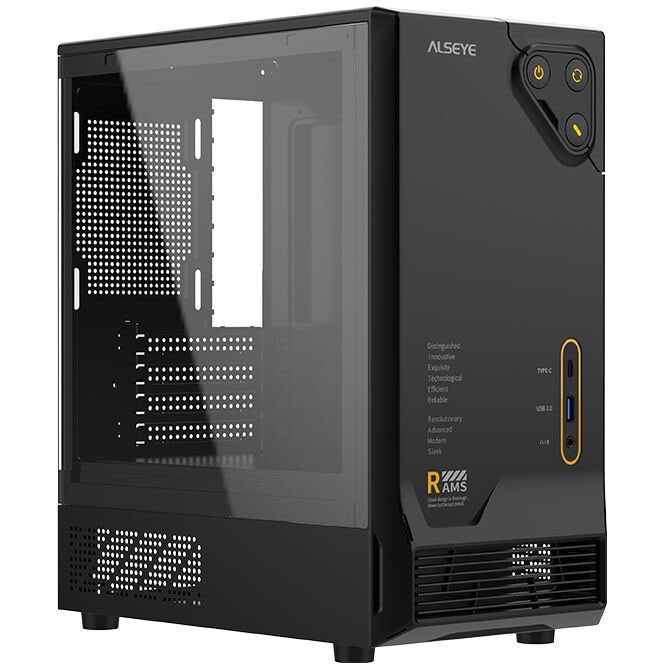 Корпус RAMS 1.0(Black)-Type C