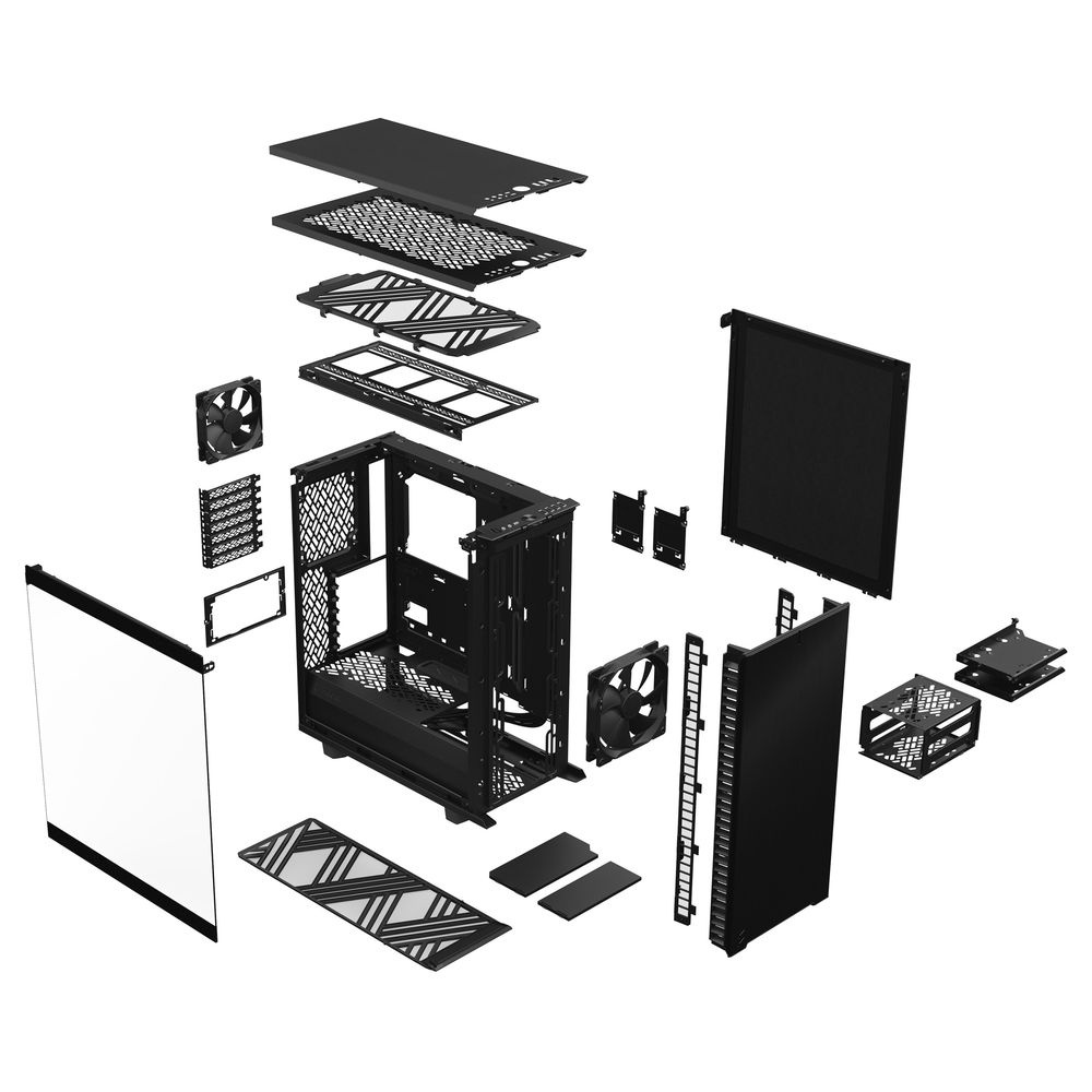Корпус Fractal Design Define 7 Compact Black TG Light Tint FD-C-DEF7C-03