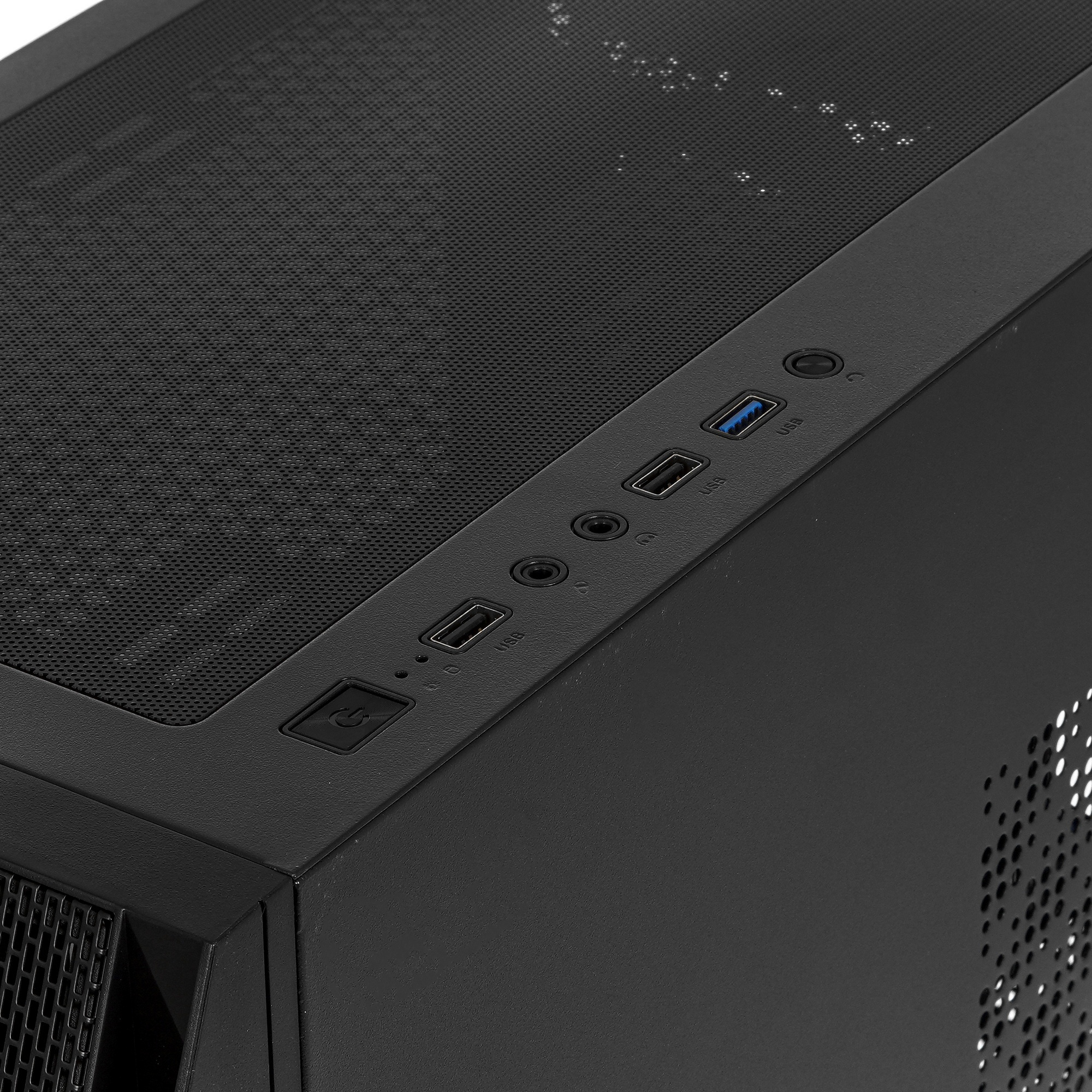 Корпус Ginzzu GL300 FAN 12CM RGB*4 USB3.0 Window
