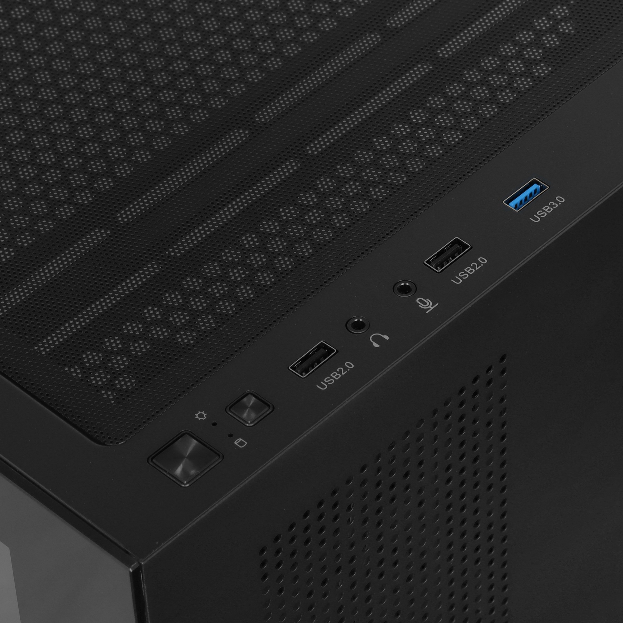Корпус для ПК Case Ocypus Gamma C52 BK mATX / win / black / no PSU / Tempered Glass