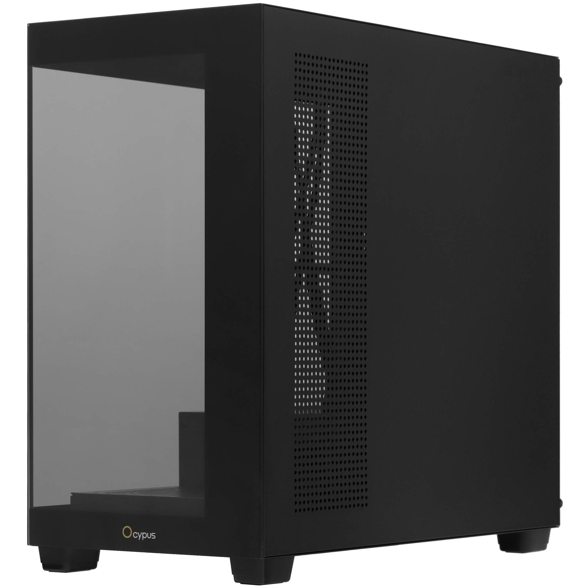 Корпус для ПК Case Ocypus Gamma C52 BK mATX / win / black / no PSU / Tempered Glass