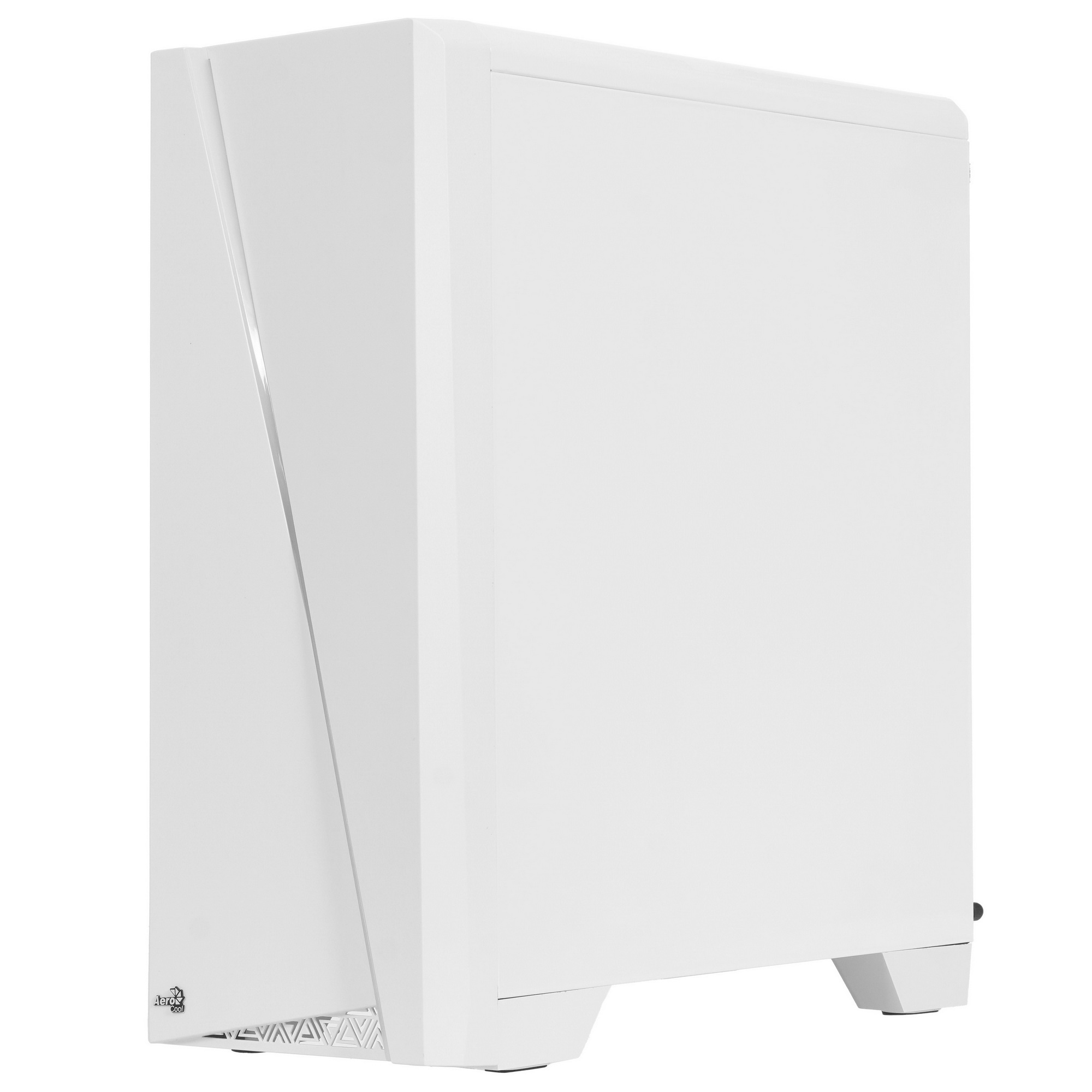 Компьютерный корпус Aerocool / Formula Cylon White без БП, боковое окно, с Card Reader, ATX, белый