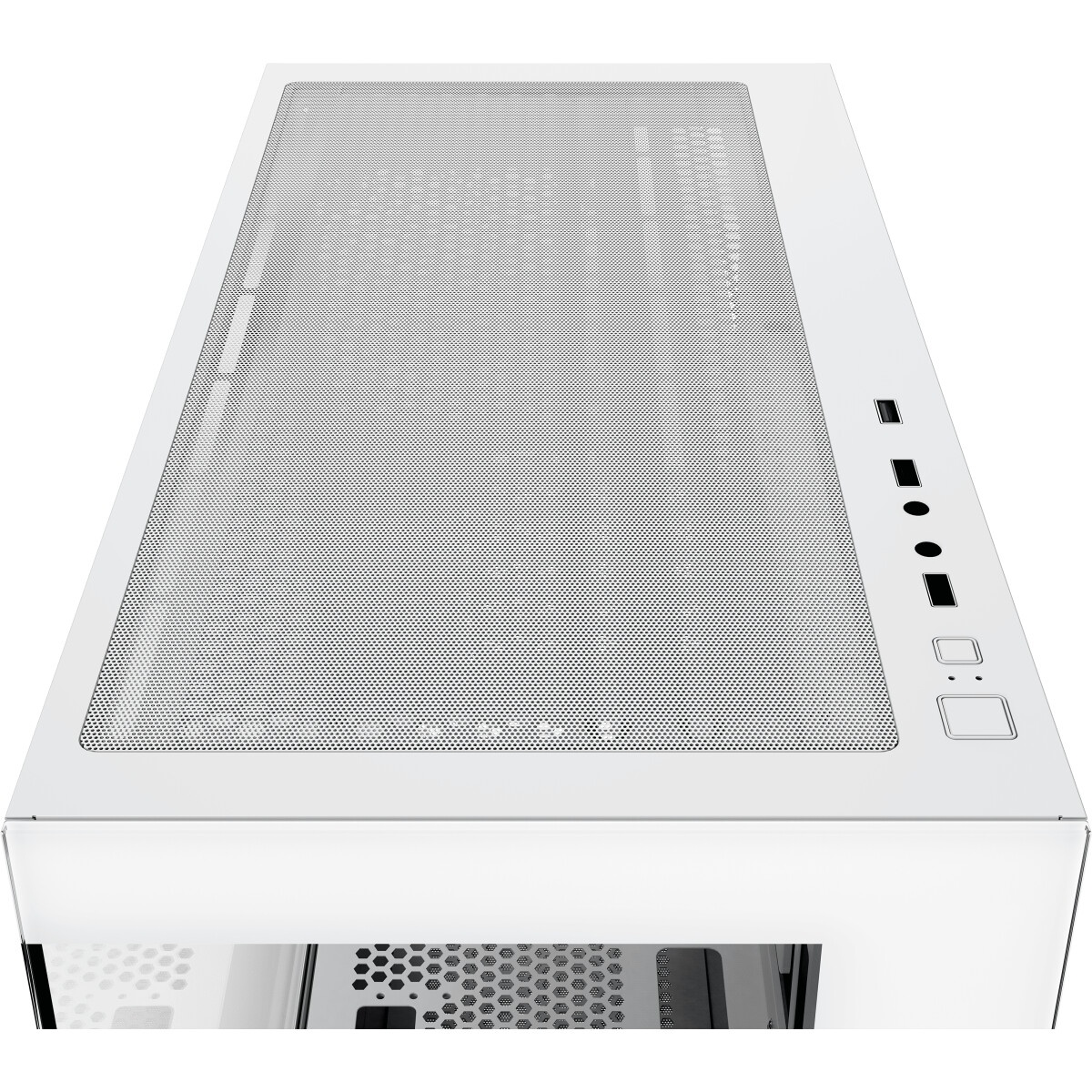 Компьютерный корпус Formula Crystal Z1CM белый без БП mATX 5x120mm 1xUSB3.0 audio bott PSU