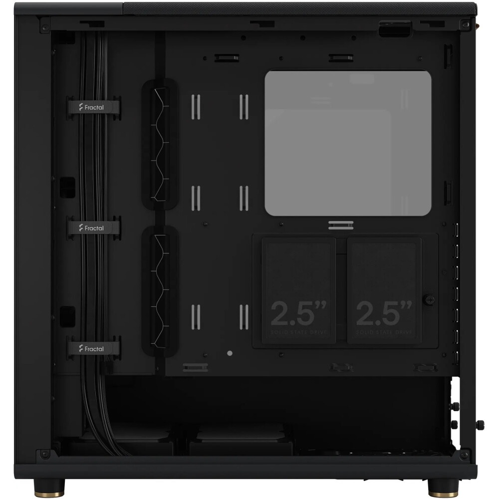 Корпус ПК без блока питания Fractal Design North XL RC Charcoal TG Dark, Full-Tower, 3x140mm, 2xUSB-