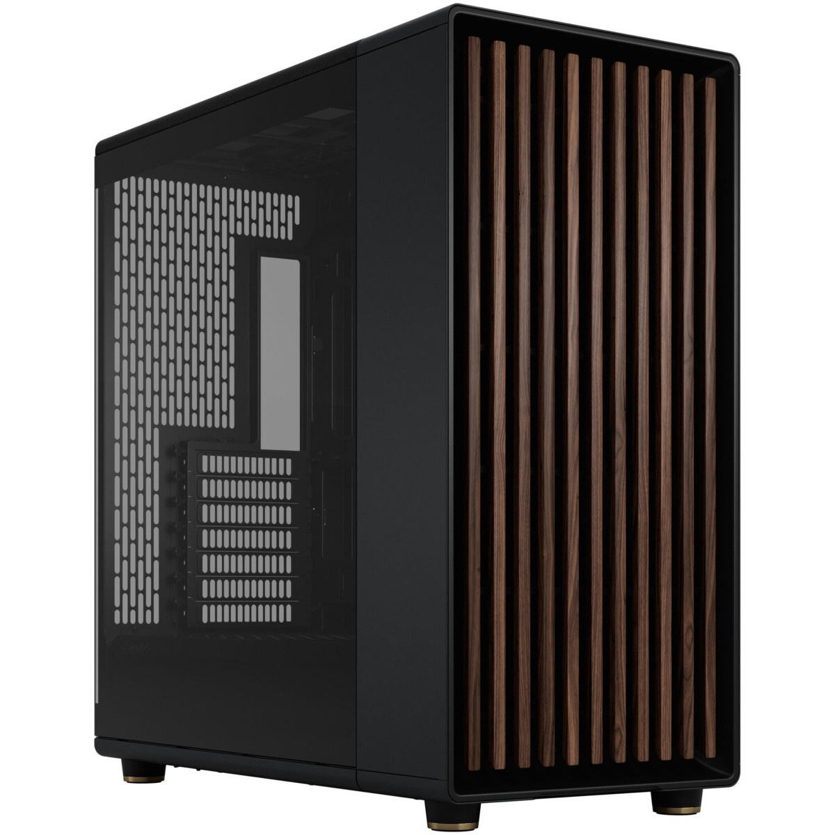 Корпус ПК без блока питания Fractal Design North XL RC Charcoal TG Dark, Full-Tower, 3x140mm, 2xUSB-