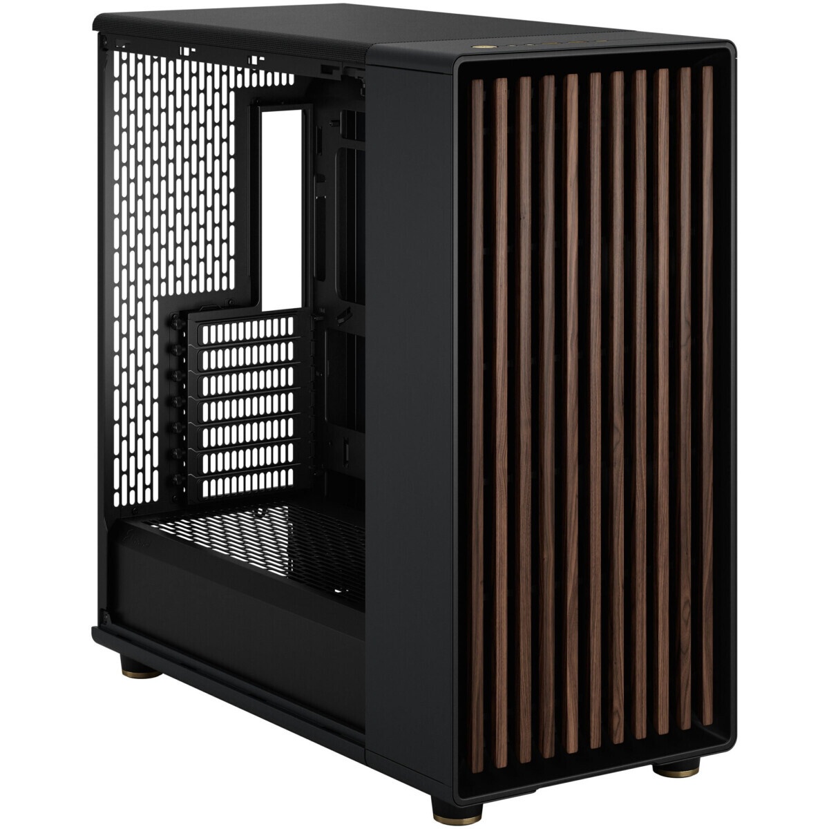 Корпус ПК без блока питания Fractal Design North XL RC Charcoal TG Dark, Full-Tower, 3x140mm, 2xUSB-