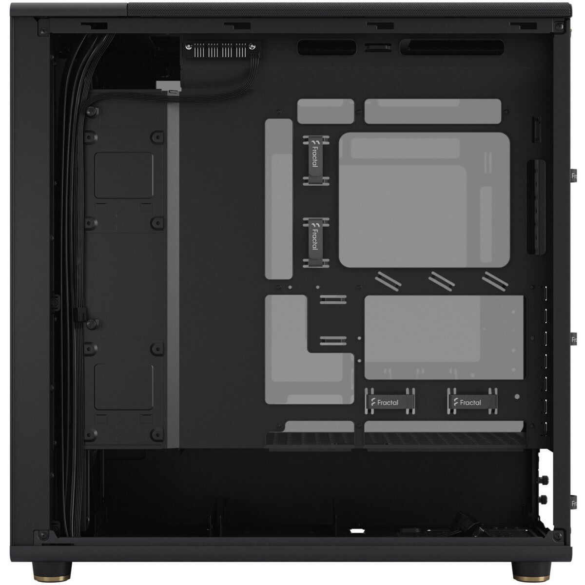 Корпус ПК без блока питания Fractal Design North XL RC Charcoal TG Dark, Full-Tower, 3x140mm, 2xUSB-