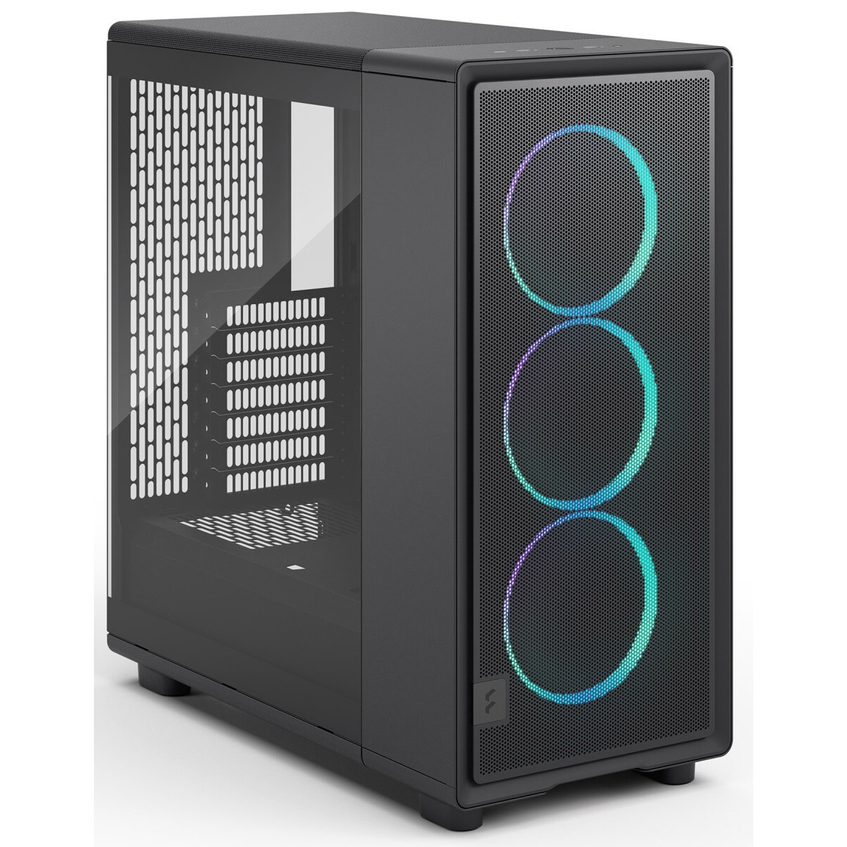 Корпус ПК без блока питания Fractal Design North XL RC Charcoal TG Dark, Full-Tower, 3x140mm, 2xUSB-