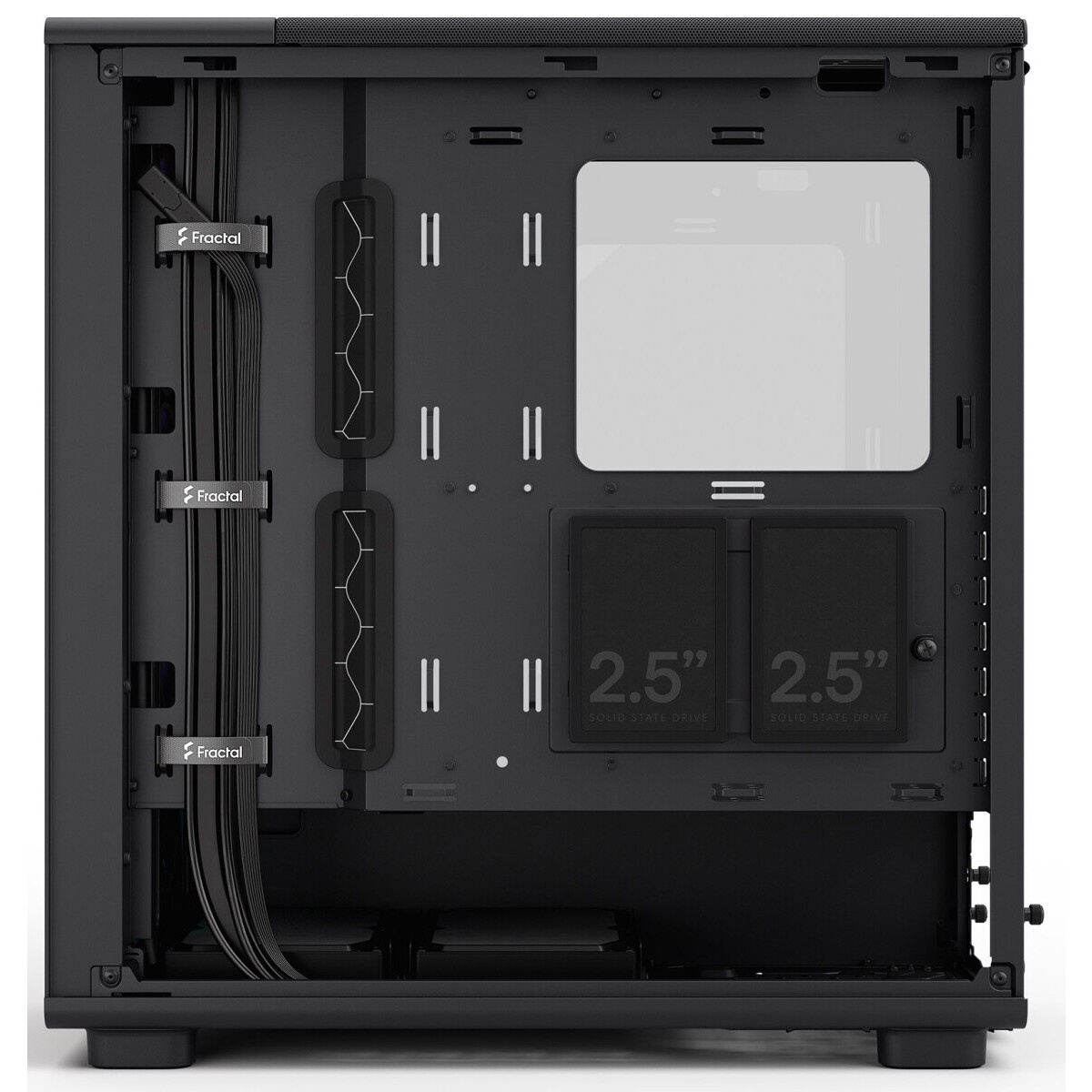 Корпус ПК без блока питания Fractal Design North XL RC Charcoal TG Dark, Full-Tower, 3x140mm, 2xUSB-