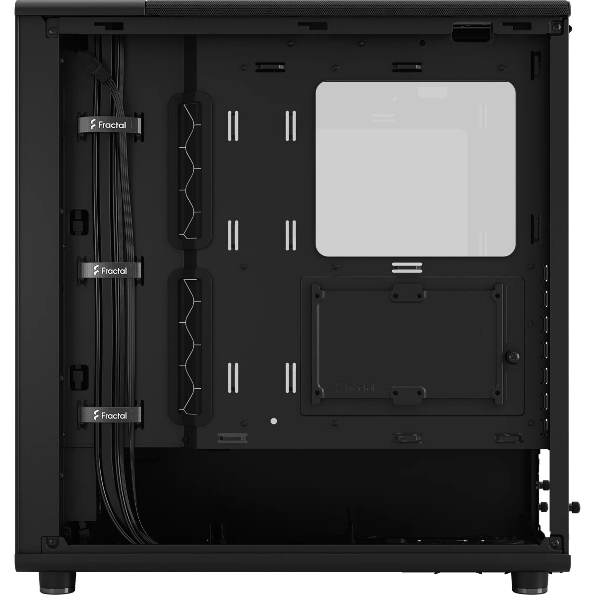 Корпус ПК без блока питания Fractal Design North XL RC Charcoal TG Dark, Full-Tower, 3x140mm, 2xUSB-