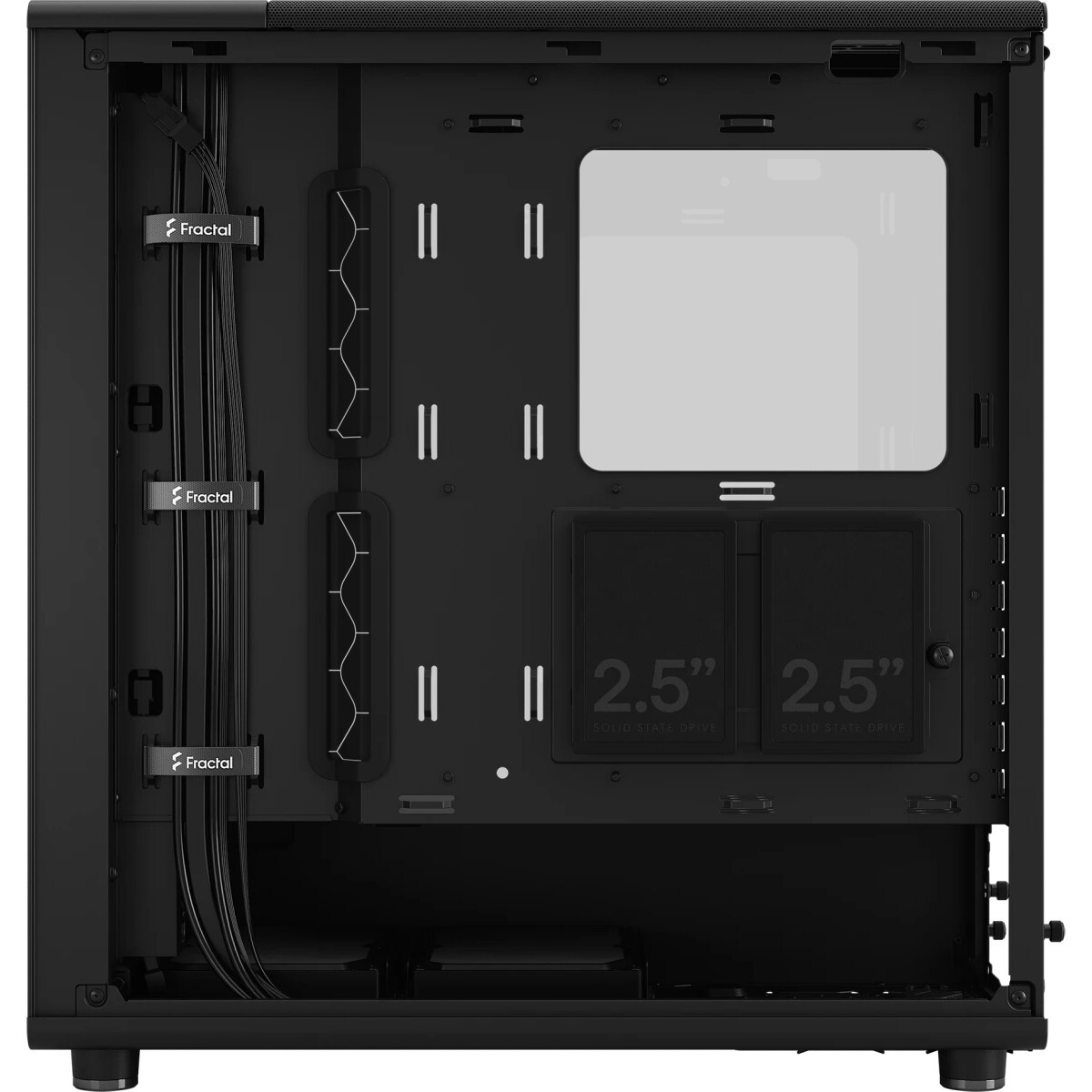 Корпус ПК без блока питания Fractal Design North XL RC Charcoal TG Dark, Full-Tower, 3x140mm, 2xUSB-