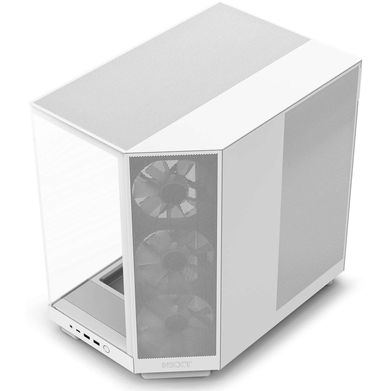 Корпус ПК без блока питания/ Case NZXT H6 Flow RGB (2023), Midi-Tower, TG, 3x120mm RGB, 2xUSB-A 3.2